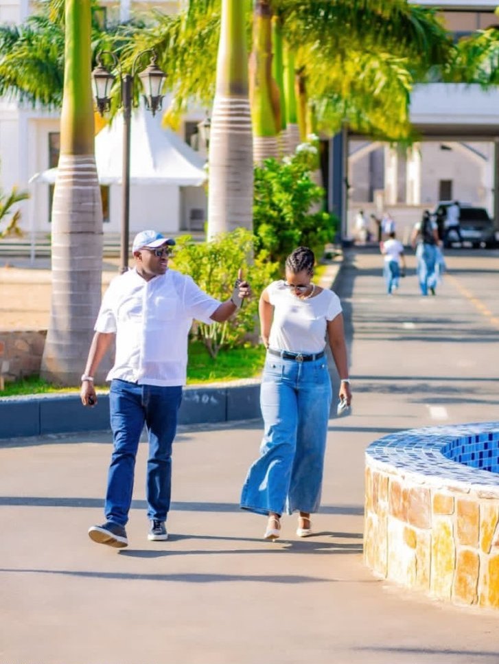 Guests in white and denim at the Denim & White event, Van Beach Resort